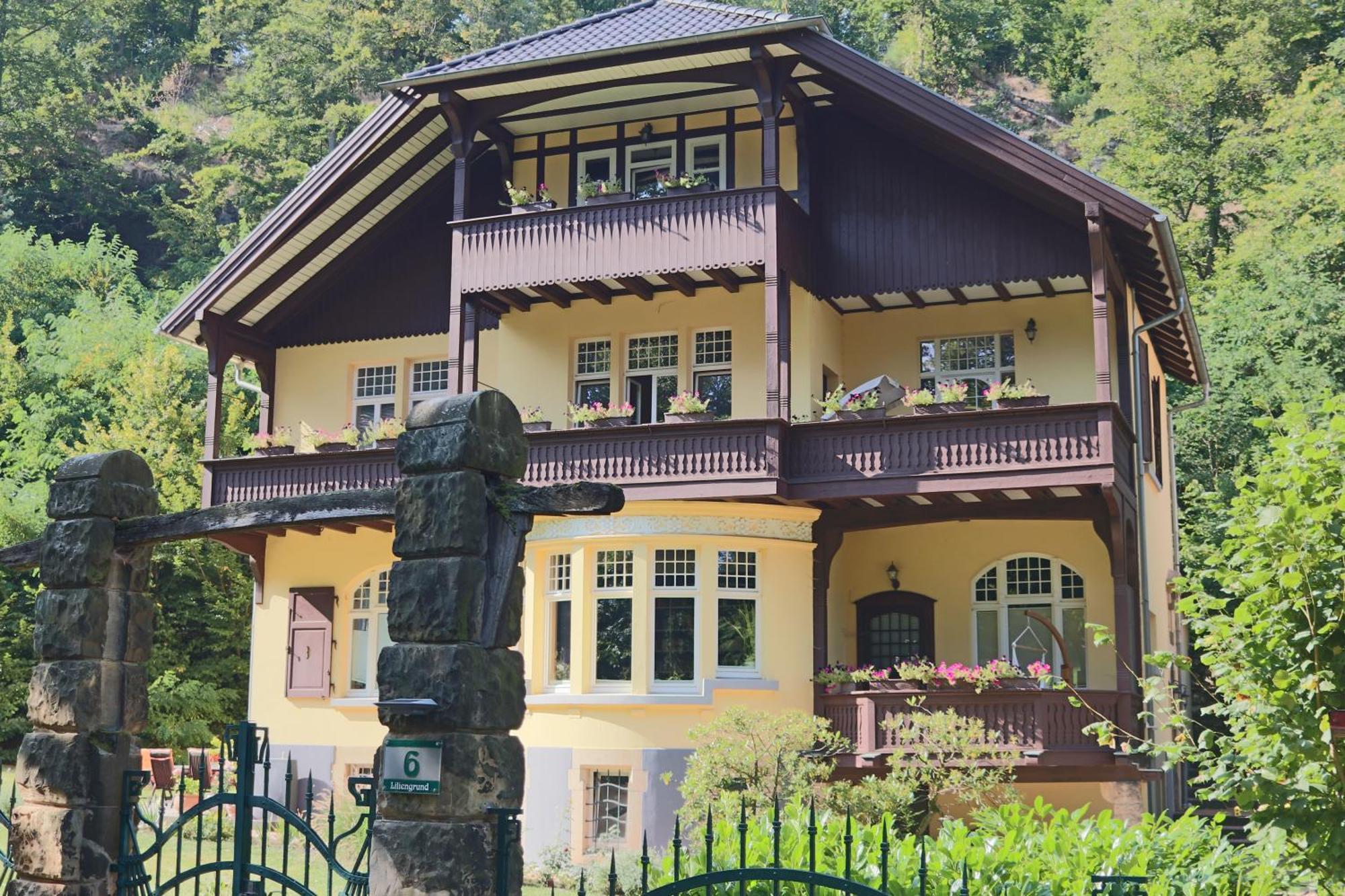 Villa Liliengrund Eisenach Eksteriør bilde